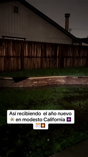 Celebrando el Año Nuevo en Modesto, California