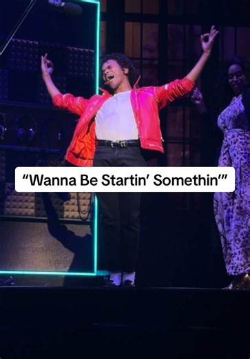 Watch @Ilario and @brandonharrisco perform “Wanna Be Startin' Somethin'” with the full company of the Tony-winning @MJ the Musical at the Neil Simon Theater. #broadway #mjthemusical #michaeljackson #theatre #theatretok