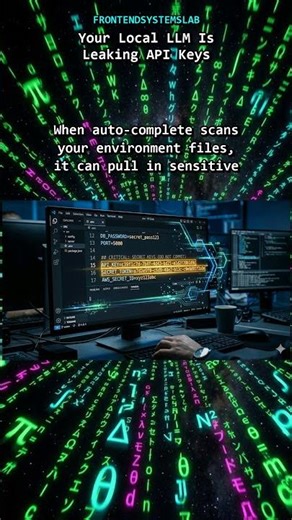 Your Local LLM Is Quietly Leaking Your API Keys! #coding #webdevelopment #llm #localhost
