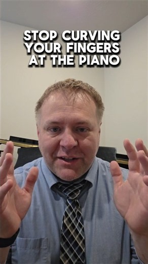 How to Fix Curved Fingers on Piano