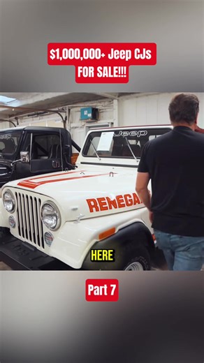 $1,000,000 Jeep CJs FOR SALE!!! | Part 7 #JeepCJ #jeep #classiccars #collectorcars #carmarket
