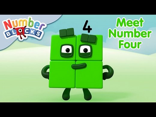@Numberblocks - All About Number Four | Learn to Count - Videos For Kids