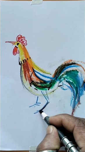 Abstract Bird Drawing Tutorial 🕊️ #Drawing #Art #Short #B.artwork