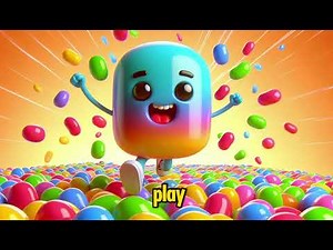 The Jumping Jellybeans: Fun Dance Party Song for Kids!"