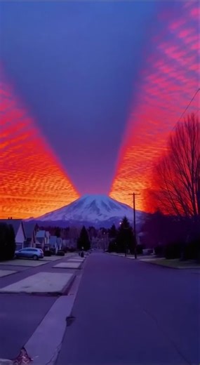 The Sky Did Something Unreal Over Mount Rainier 😳