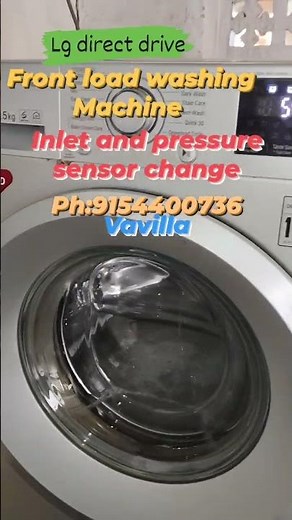 lg front load washing machine