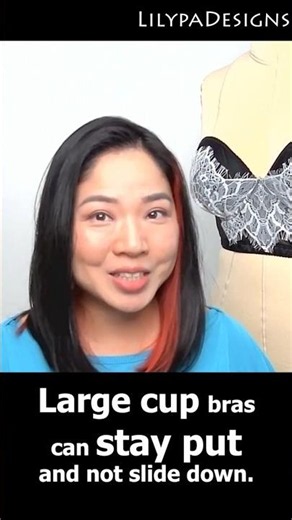 Why This Strapless Bra Actually Stays Up #straplessbra #bramaking #sewinglingerie