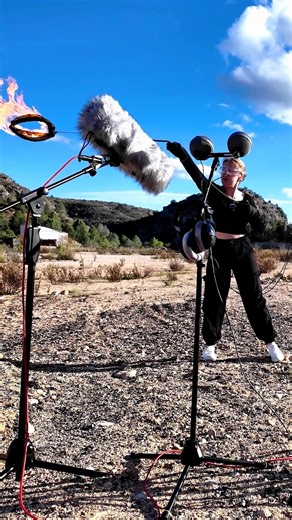 How to record fireball sounds #sounddesign