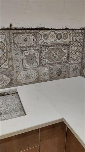 Nano White 🤍 kichen counter top slap digine.. #shorts #viral #shortvideo #trending #kitchen