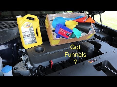 2020 Kia Sorento oil change DIY