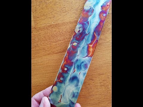 How To Paint Copper With Fire by Lynne Suprock