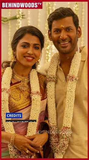 Vishal Dhanshika Engagement 😍' மோதிரத்தை போட்டாச்சு மேளத்தை அடிங்கடா..' 🥰 Viral Video