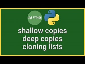 Shallow Copies versus Deep Copies: What you need to know to work with lists effectively and bug-free