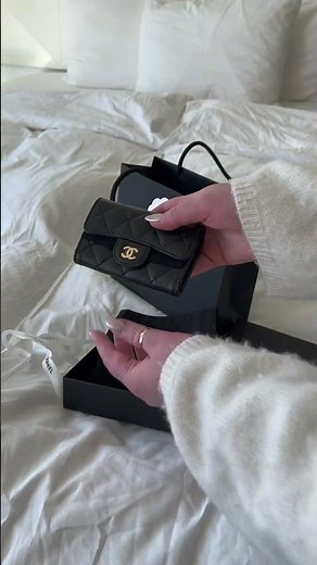 Chanel Classic Card Holder Unboxing🖤