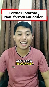 66K views · 3.3K reactions | Formal, Informal, and Non-formal education ✅ #education | Sir Nestorism | Facebook