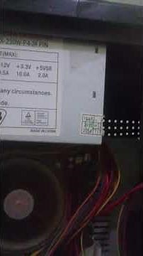 Computer fan noise sound effect