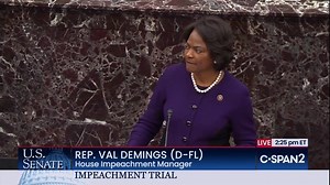 9.8K views · 774 reactions | We are holding young police recruits to a higher standard than the leader of the free world. The Senate must convict and remove this president. | U.S. Representative Val Demings | Facebook