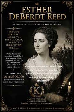 Esther DeBerdt Reed: A Revolutionary Woman of Power | KAIKALA Women of Power