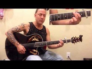 Steve Stine Guitar Lesson - Learn How to play Wagon Wheel by Darius Rucker