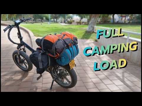 Carry Your Tent, Sleeping Bag & Backpack on a Bike