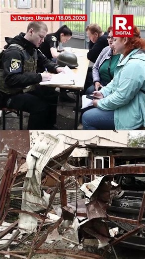 22 Injured, Including Children In Massive Russian Drone Attack on Dnipro, Ukraine