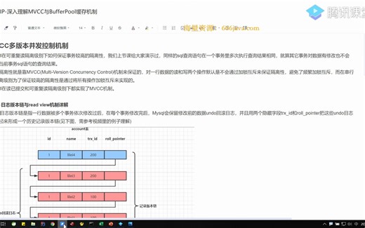 7.7 深入理解MVCC与BufferPool缓存机制