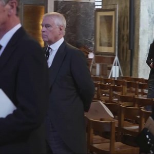 2.5M views · 9.3K reactions | Prince Andrew was snapped laughing and smiling after the Duchess of Kent's funeral | KentLive | Facebook