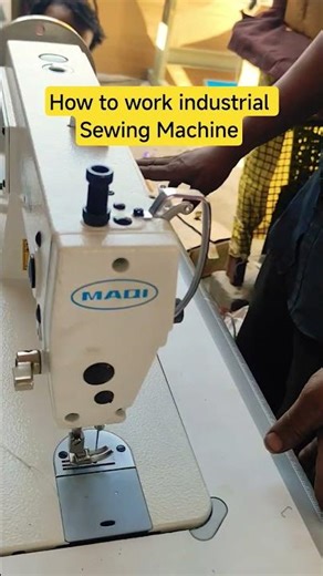 How To Work Industrial Sewing Machine #industrialmachinery #sewingtutorial #sewingtips