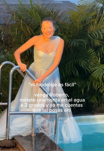 Esque Roberto en el mundo del modelaje