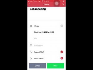 How to set up an event in "LINE APP" (LINE group) #line #app
