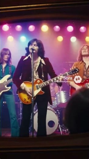 1970s Living Room Ambience 📺 | Channel Surfing, TV Static & Rock Music #70s #fypシ゚viral #fypシ