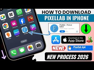 How To Download PixelLab in iPhone | PixelLab Download in iPhone | PixelLab Install in iPhone & iOS