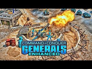 C&C Generals Enhanced – Ultra HD Artillery Defense Battle!