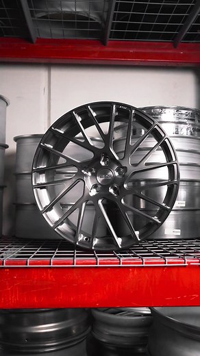 Nice n steady The ES11 (Monoblock) wheel shown in our custom “Brushed DDT” finish #esr #wheels #esrwheels #fyp #foryou