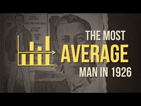 The Most Average Man in America (1926) | Explained