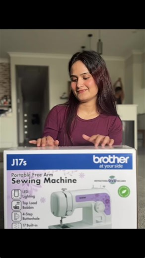 Unboxing a Portable Sewing Machine for New Hobbyists