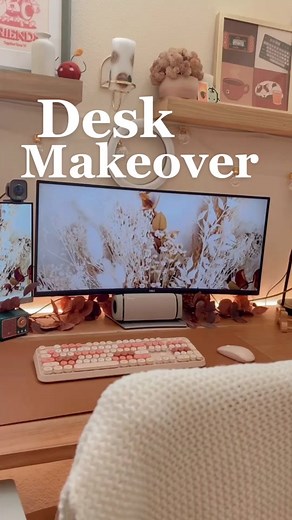 Cozy Desk Makeover with New Items!