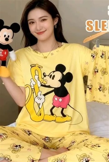 Cozy Cartoon Pajamas for Comfortable Nightwear