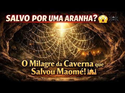 🕷️Maomé foi SALVO por uma ARANHA? O milagre da caverna que mudou a história do Islã!