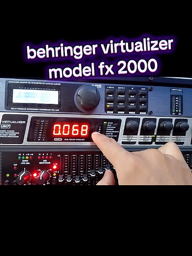 Tutorial Efek Vokal Behringer Virtualizer: Rahasia Reverb Ku!