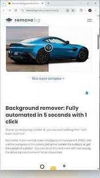 Remove Background in 5 Seconds with remove.bg (FREE) #shorts #ai #imageediting