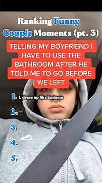 Ranking Funny Couple Moments (pt. 3) #funnyvideo #ranking #funny #couple