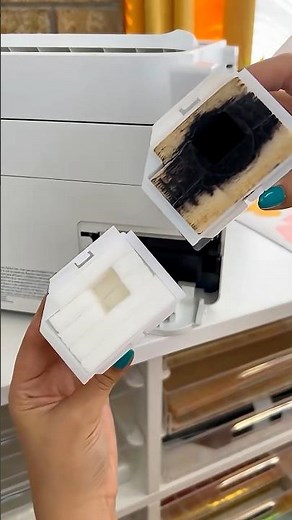 EPSON ECOTANK ERROR FIXED 🙌🏼 #sublimation #epson #epsonprinter #papercrafts #sublimationprinting