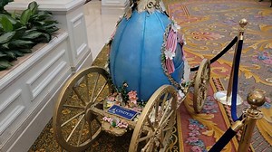 Check out the Cinderella 50th Anniversary Easter Egg display at Disney’s Grand Floridian Resort! https://chipandco.com/cinderella-50th-anniversary-easter-egg-display-at-disneys-grand-floridian-resort-466582/ | Chip and Company