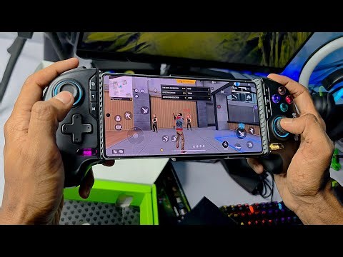 SpinBot Arcade Gamepad Unboxing & Gaming Test: Free Fire & All Mobile Games!