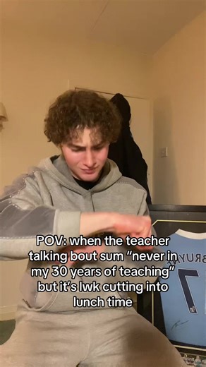 Teacher's Classic Lunch-Time Interruptions