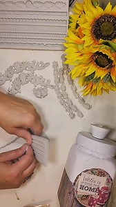 1.6M views · 2.7K reactions | Hello lovelies, Here is the 1st part of the tutorial for upcycling a jar using @ciaobellapaper rice paper, moulds, clay, @pentartofficial products and love ❤️ | Love Shabby Chic | Facebook