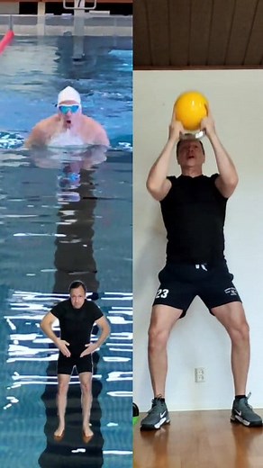 Swimming training in a pool and dry swimming training with kettlebells (16 kg). Classic breaststroke swimming. Swimming training 60 . #breaststroke #breaststrokeswimming #breaststrokers #swimmer #swimmerslife #swimcoach #swimmingcoach #swimmingtime #swimlessons #swimpractice #learntoswim #swim #swimming #swimshort #swimtechnique #kettlebells #kettlebelltraining #strength #strengthtraining #strokes #trainstrokes | Boris Chernov