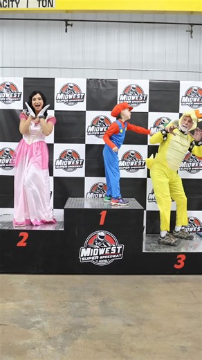 MARIO! Our Princess is at Midwest Super Speedway 🏎️ Atlas’ birthday wish? Mario Kart in real life. ✅ Midwest Super Speedway is now open in Green Bay and the races are ON! We got a little test ride for Atlas' birthday and we had a BLAST! Use code MSS1 at midwestsuperspeedway.com when you book an event or buy races in store to receive a 15% discount or a BOGO on a purchased race! (Partnered) | 101 WIXX