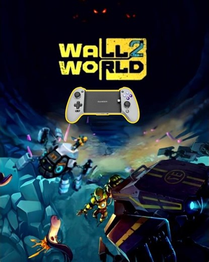 Wall World Mobile Controller Gameplay Walkthrough (iOS, Android) #GamesirG8